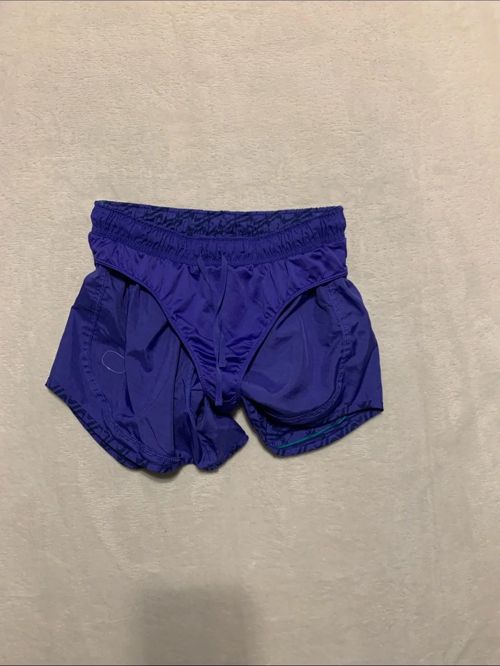 Nike Dri-FIT Running Shorts brief lined Women’s medium drawstring